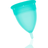 Stercup Menstrual Cup Aquamarine Size L - FDA Silicone, 24 ml Capacity
