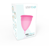 Rožinė Stercup Menstrual Cup Rožinė Size S - 100% FDA Silicone, 15 ml Capacity