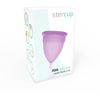 Stercup Menstrual Cup Violet Size L - 100% FDA Silicone, 24ml Capacity