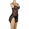 Subblime Babydolls Subblime 954185 Lace Babydoll Juodas S/M - Adjustable Strap Lingerie
