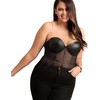 Subblime Bodies Subblime Bodysuit Juodas Metal Chain Straps Underwire L/XL