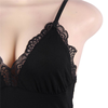 Subblime Bodies Subblime Juodas Floral Lace Teddy S/M - Elegant Adjustable Lingerie