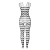 Subblime Bodystockings Subblime 951696 Juodas Fishnet Bodystocking with Shoulder Straps One Size