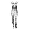 Subblime Bodystockings Subblime 951696 Juodas Fishnet Bodystocking with Shoulder Straps One Size