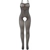 Subblime Bodystockings Subblime 951726 Juodas Elastic Fishnet Bodystocking One Size