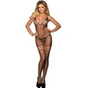 Subblime Bodystockings Subblime 951955 Shiny Fishnet Bodystocking, One Size, Flexible Fit