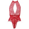 Subblime Bodystockings Subblime 953874 Bodysuit Open Cup Raudona S/M - Elegant Lingerie Design