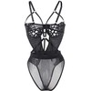 Subblime Bodystockings Subblime 954055 Elegant Lace Bodysuit Juodas S/M - Premium Comfort Fit