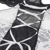 Subblime Costumes Subblime Maid Body Costume L/XL Juodas &amp; Baltas - Elegant Two-Tone Bodysuit