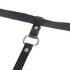 Subblime Fetish Subblime Leather Leg Harness Juodas - Adjustable Chain Detail, One Size