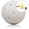 Taloka Vanilla Bath Bomb with Rose Petals 140g - Sweet Aroma Sphere