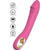 Rožinė TOYJOY Maia Vibrator - G-Spot Curve, 10 Modes, Silicone, 21 cm, Rožinė