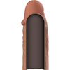 VirilXL Liquid Silicone V3 Extension Sleeve Brown 8.5cm Medical-Grade