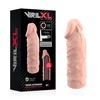 VirilXL Liquid Silicone V5 Extension Sleeve, Flexible, 11cm, Transparent