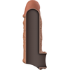 VirilXL Liquid Silicone V7 Intimate Extension Brown Adjustable 11cm