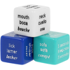 WATERFEEL Sensual Dice Game - Multilingual Set with Satin Pouch, 2cm