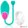 Mėlyna WEARWATCH Egg Remote Intimate Device - Snow Mėlyna, Atsparus vandeniui, WatchME Control