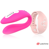 Rožinė WEARWATCH Dual Technology Intimate Device Fuchsia/Rožinė, WATCHME Remote