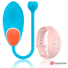 Mėlyna WEARWATCH Egg Mėlyna/Rožinė - Intimate Device with WATCHME Remote, 7 Modes