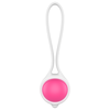 Rožinė Womanvibe Keisy I Silicone Kegel Ball Rožinė - Single Lightweight Model