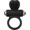 Womanvibe Zeus Silicone Intimate Ring - Ergonomic, 4.1x8.6 cm, Juodas