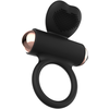 Womanvibe Zeus Silicone Intimate Ring - Ergonomic, 4.1x8.6 cm, Juodas