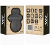 Womanvibe Zeus Silicone Intimate Ring - Ergonomic, 4.1x8.6 cm, Juodas