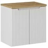 Comad 60x40 pakabinama balta vonios spintelė Nova baltas su stalviršiu