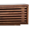 Beliani TV staliukas TV Stand Tamsi Medis TOLEDO 39480 (Tamsus medis)