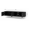 Homelando TV staliukas MITA_TV_STAND_156_BLACK_MAT (Matinė juoda)