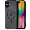 Dėklas Dux Ducis "Aimo Mag Stand" skirtas Apple iPhone 16 Plus juodas