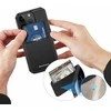 Dėklas Dux Ducis "Rafi Mag" skirtas iPhone 14 Pro Max juodas