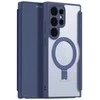 Dux Ducis Skin X Pro magnetic ring / su stoveliu Samsung S24 Ultra - dėklas telefonui mėlynos spalvos