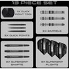22 gramų strėlytės Harrows Supergrip QP Tapered Quick 90% volframo