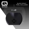 23 gramų strėlytės Harrows Supergrip QP Tapered Quick 90% volframo