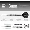 23 gramų strėlytės Harrows Supergrip QP Torpedo 90% Quick
