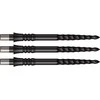 32 mm metalinės adatėlės Mission Sniper Lunar FS, juodos
