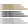 42 mm metalinės adatėlės Target Signature Swiss Points RST, juodos