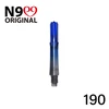 Koteliai L-style N9 Gradient L-SHaft 190, pilkos/mėlynos spalvos, trumpi