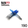 Koteliai L-style N9 Gradient L-SHaft 190, pilkos/mėlynos spalvos, trumpi