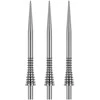 Red Dragon 33 mm metalinės adatėlės Raudona Dragon Specialist Raptor GT Gripped, sidabrinės
