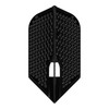 Sparneliai L-style L6PRO Dimple Slim, juodos spalvos