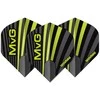 Sparneliai Winmau Prism Delta - MvG, juoda/pilka/žalia spalvos