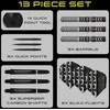 Strėlytės Harrows Chizzy Series 4 Quick 90%, 26 gramų
