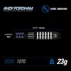 Strėlytės Winmau Andy Fordham, 23 g