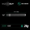 Smiginio strėlytės Winmau Blackout Steel Tip 24 g