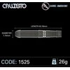 Strėlytės Winmau Callisto 3 90%, 26 gramų