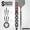 22 gramų strėlytės Winmau Fornax Parallel Switch Point 90% volframo