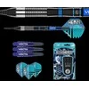 Strėlytės Winmau Rick Henze 90%, 19/21 gramo