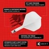 Vientisa besisukančio trumpo kotelio ir sparnelio sistema Target K-Shift No.6, baltos sp.